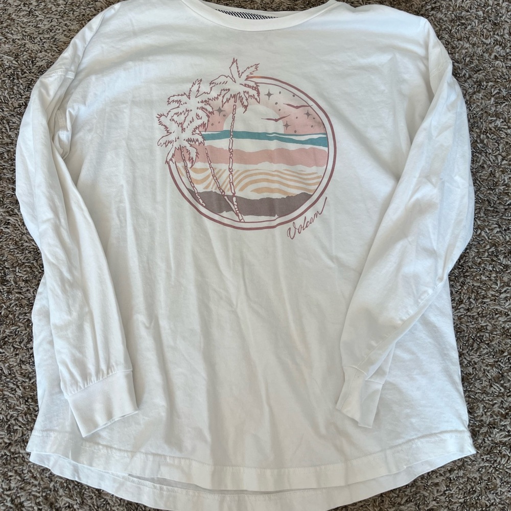 Volcom White Longsleeve